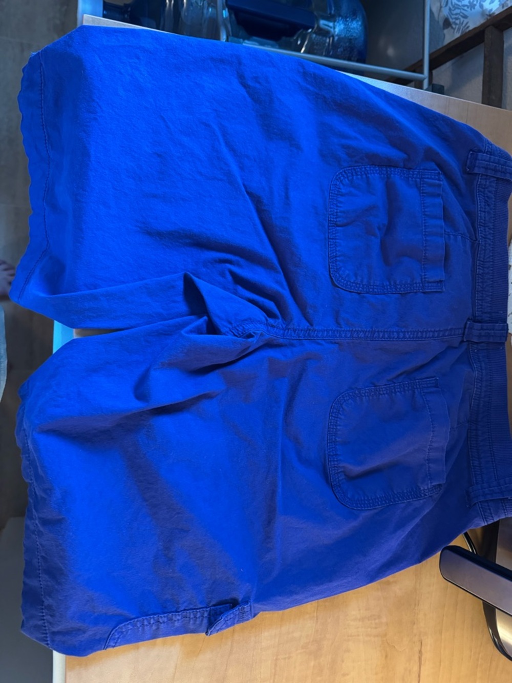 St. John's Bay Royal Blue women’s  Cargo Shorts - Picture 3 of 5